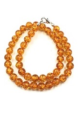 terrific teeny natural baltic amber teething baby necklace